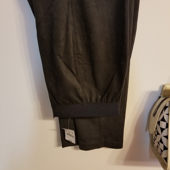 J Crew Factory Gigi Faux suede pant NWT - Picture 5 of 5
